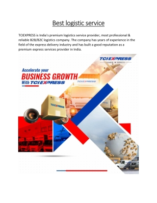 Premium International Logistic Service