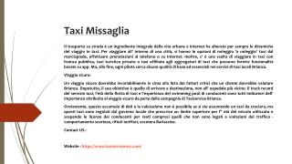 Taxi Missaglia