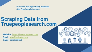 Scraping Data from Truepeoplesearch.com