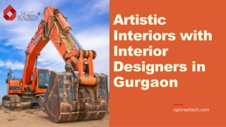 Artistic Interiors with Interior Designers in Gurgaon