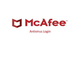 Mcafee Antivirus Login