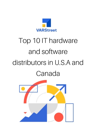 Top 10 it hardware and software distributors in U.S.A and Canada