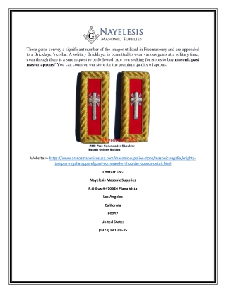 Masonic regalia royal arch | Arreosmasonicosusa.com