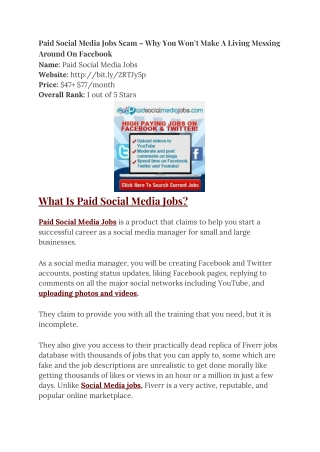 Get Paid On Social Media Sites?