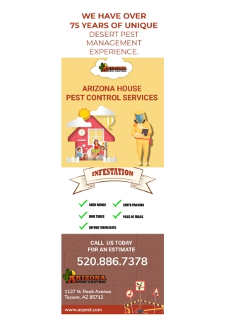 Arizona pest control company | Exterminators tucson arizona