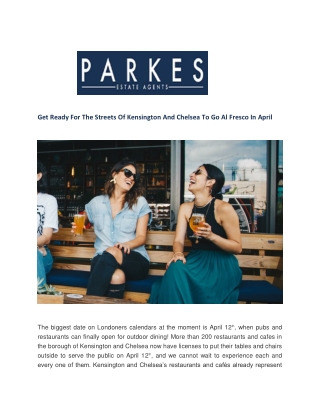 Properties to Rent London - Parkes Estate Agents
