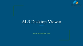 AL3 Desktop Viewer