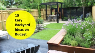 15 Easy Backyard Ideas on Budget for this Summer