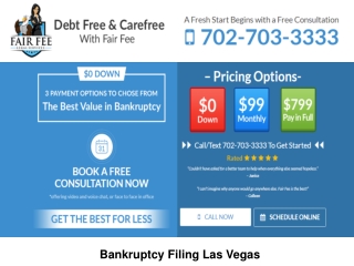 Bankruptcy Filing Las Vegas