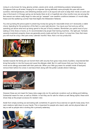 Knowing The Various Features Of Quality Safety Shoes