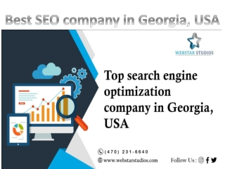 Best SEO company in Georgia, USA