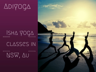 Are You Looking For Isha Yoga Center