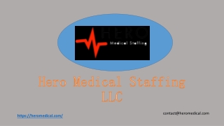 Medical and Healthcare Staffing Agency