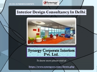 Best Interior Design Consultancy In Delhi