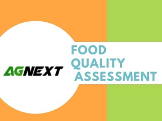Agnext - Food Quality Assessment