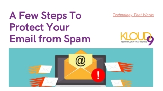 Tips to Protect Your Email from Spam