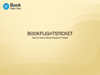Tips for How to Book Cheap Air Tickets