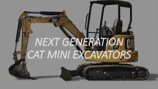 NEXT GENERATIONCAT MINI EXCAVATORS