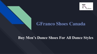 Buy Men's Dance Shoes For All Dance Styles