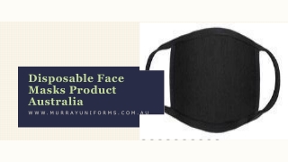 Disposable Face Masks Product Australia - www.murrayuniforms.com.au