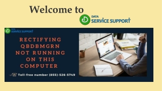 How to resolve QBDBMgrN not running on this computer server 2016
