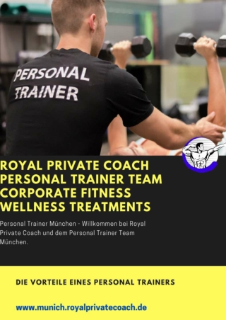 Royal Private Coach | Personal Trainer Team | Corporate Fitness | Wellness Treatments