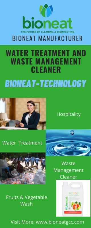 Water Treatment and Waste Management Cleaner