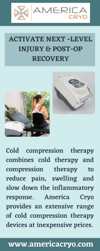 Cold Compression Therapy