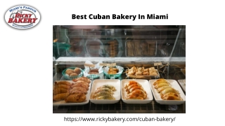 Best Cuban Bakery In Miami