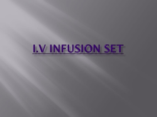 Contact us for quality IV Set products | Mais India