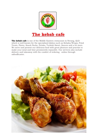 The kebab café - 5% OFF - kebab takeaway Nerang, QLD