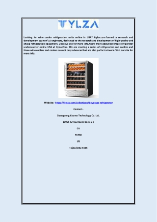 Beverage Refrigerator Undercounter Online Usa | Itylza.com