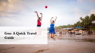 Goa_ a Quick Travel Guide