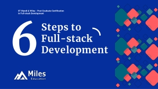 6 Steps To Full Stack Development