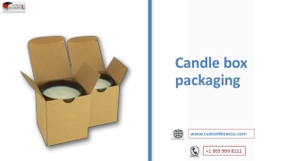 Candle boxes packaging Available in All Sizes & Shapes in USA