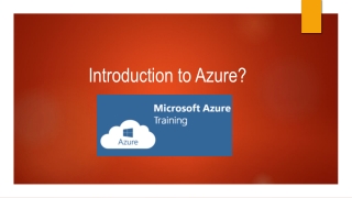 Azure Course in Bangalore