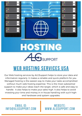 Web Hosting Services USA