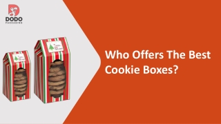 Get Top Quality Custom Cookie Boxes In Wholesale | Custom Food Boxes!