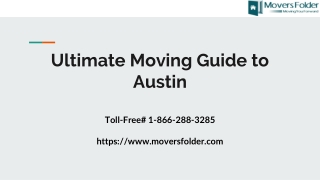 Ultimate Moving Guide to Austin