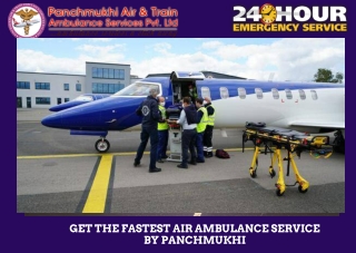 Hire the most Credible Air Ambulance Service in Chandigarh with Modern Resources Benefits