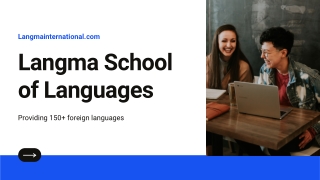 Scope of Foreign Languages | Learn Foreign Langauges | Langma School of Languages