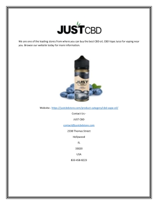 CBD Stores Near Me | justcbdstore.com