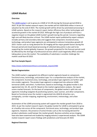 LiDAR Market Trends, Strategy and Forecast to 2027