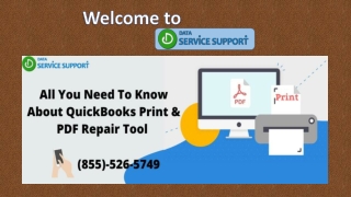 Methods to use QuickBooks Print & PDF Repair Tool Windows 10
