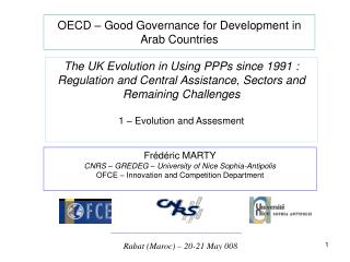 OECD – Good Governance for Development in Arab Countries