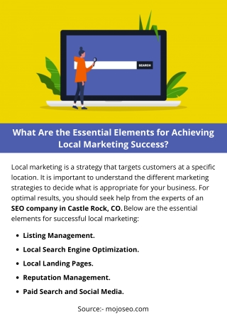 What Are the Essential Elements for Achieving Local Marketing Success?