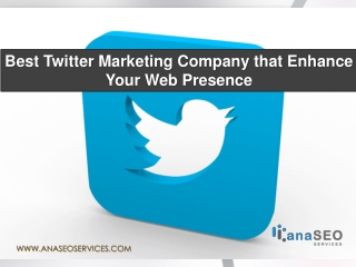 Best Twitter Marketing Company that Enhance Your Web Presence