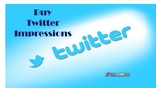 Buy Twitter Impressions & It Will Depend on Your Own Goals