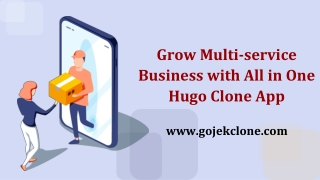 Grow Multi-service Business with All in One Hugo Clone App