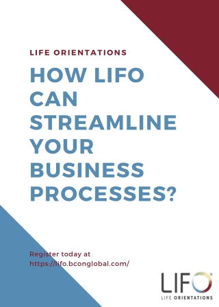 How LIFO Can Streamline Your Business Processes?